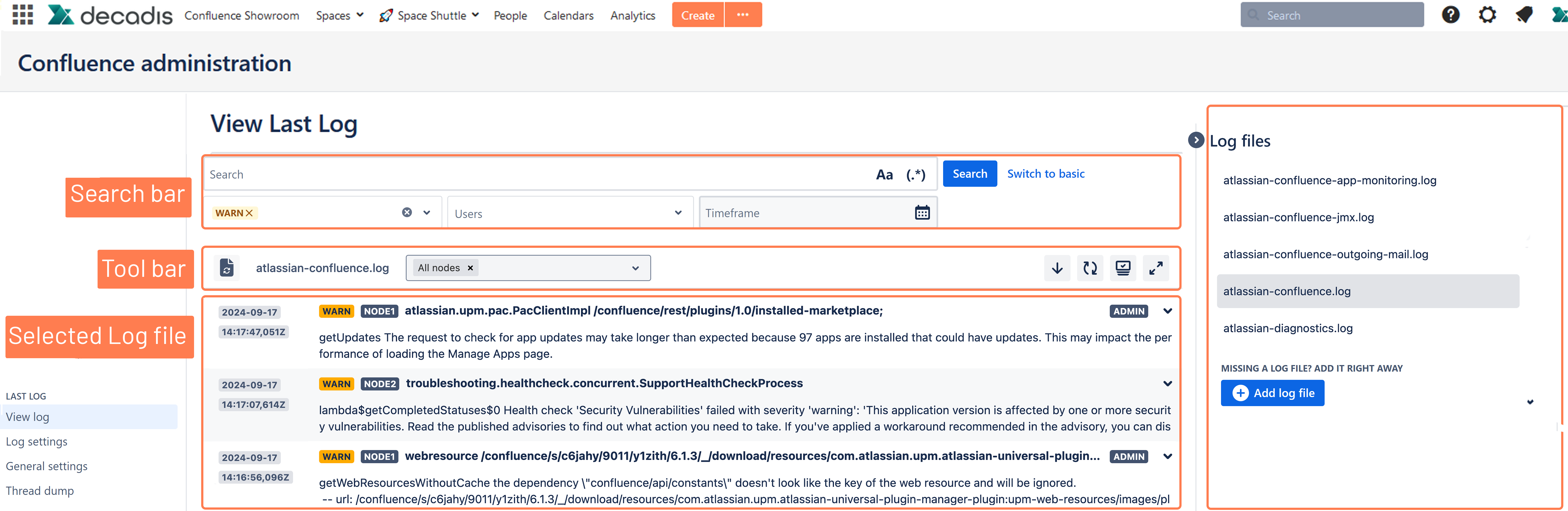 Analyze log files confluence.png