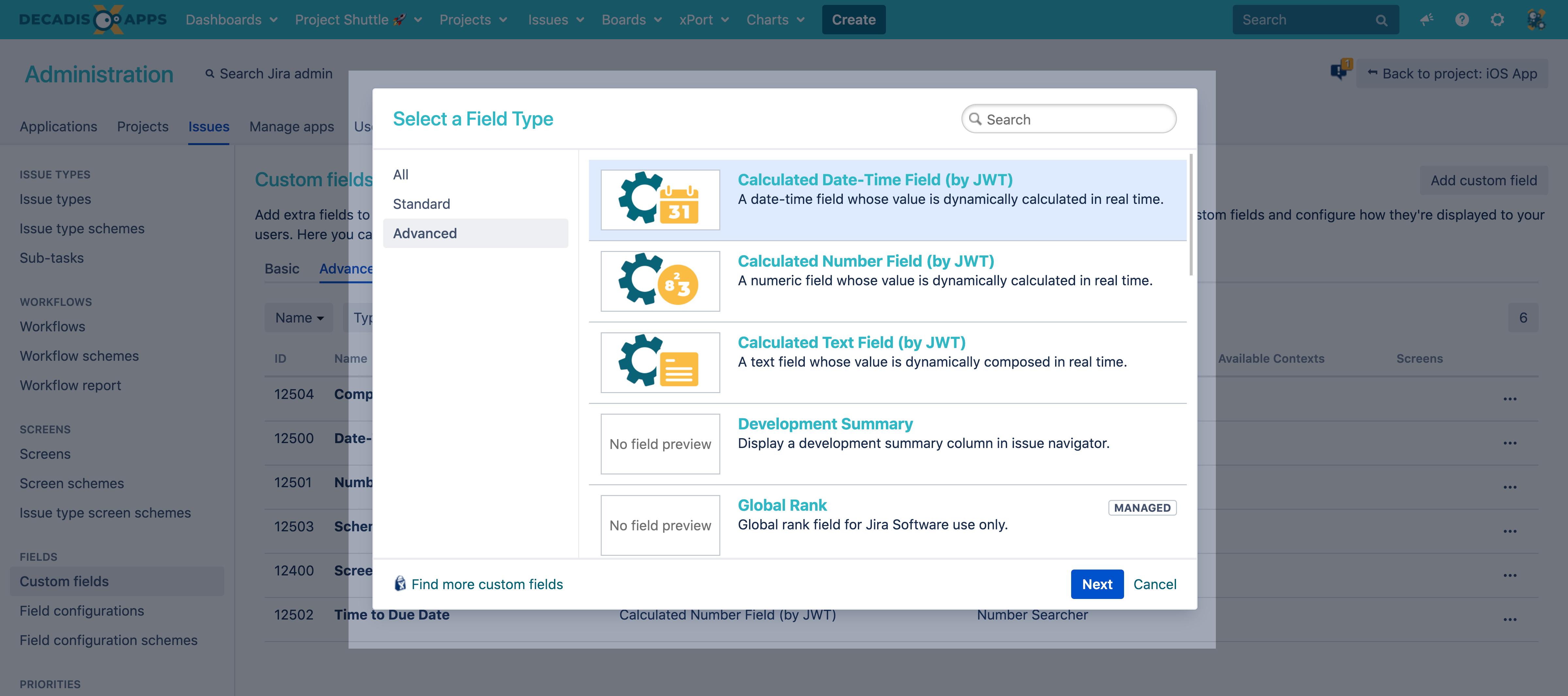 5_JWT_Custom_fields_available_types_HIGHLIGHTS.png